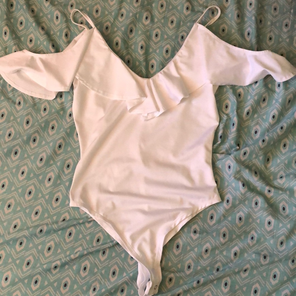 Ruffle body suit